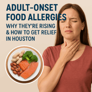 Adult-onset food allergies
