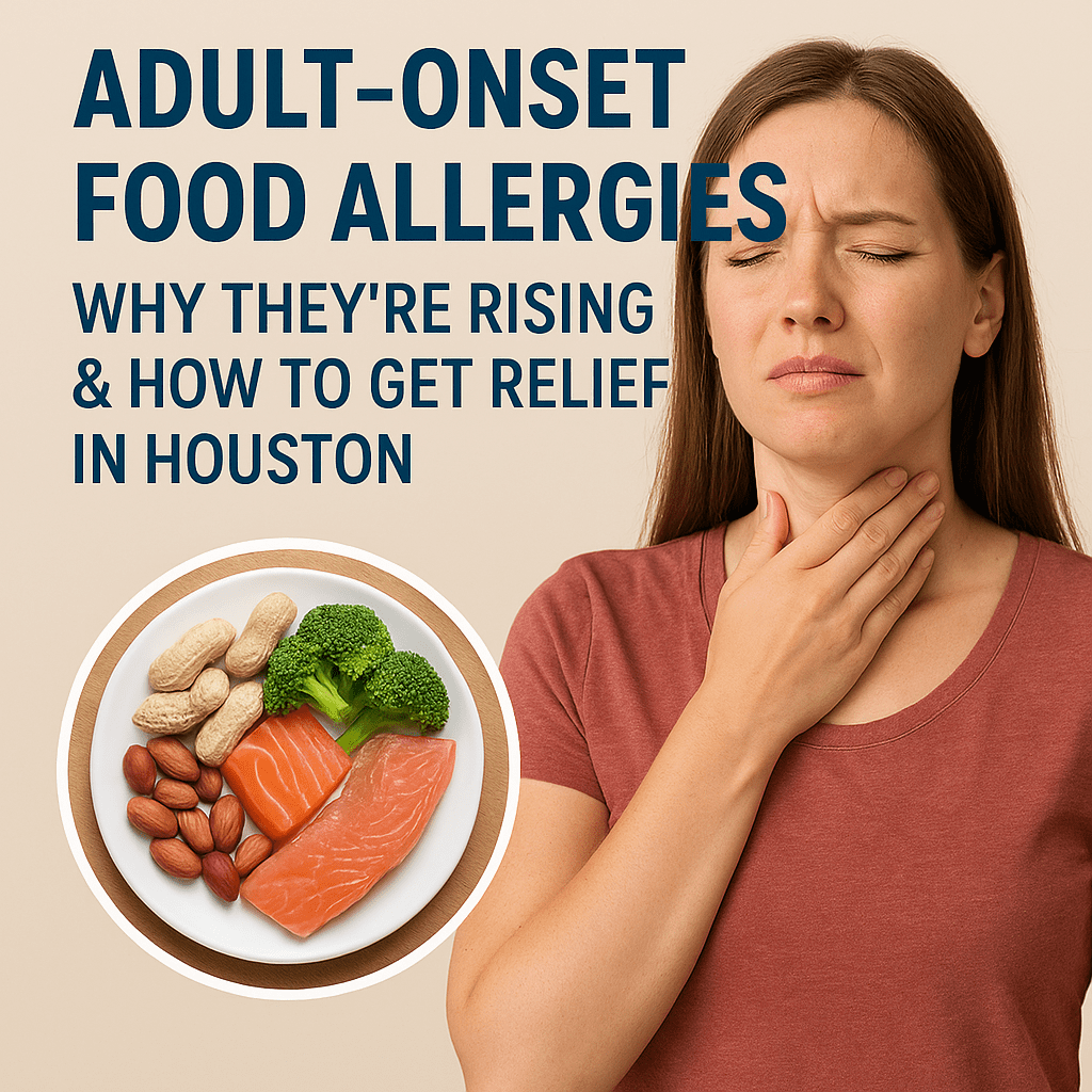 Adult-onset food allergies