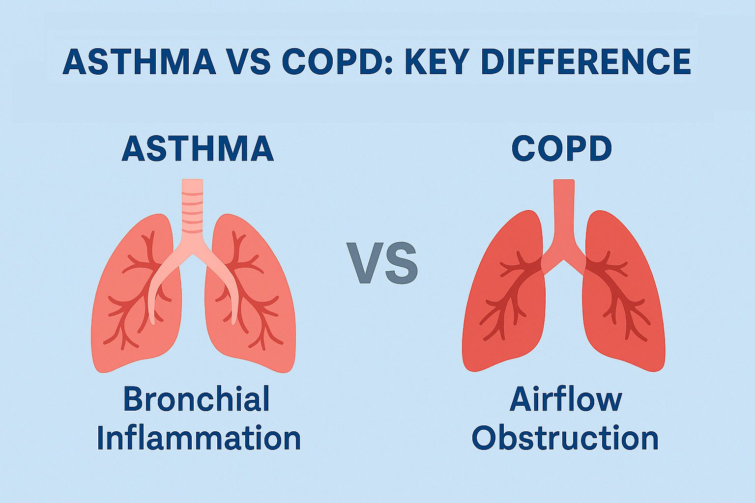 Asthma vs COPD