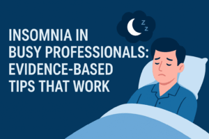 Insomnia in Busy Professionals: Evidence-Based Tips That Work