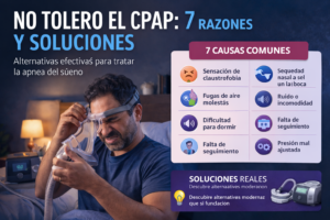 No tolero el CPAP: 7 razones y soluciones