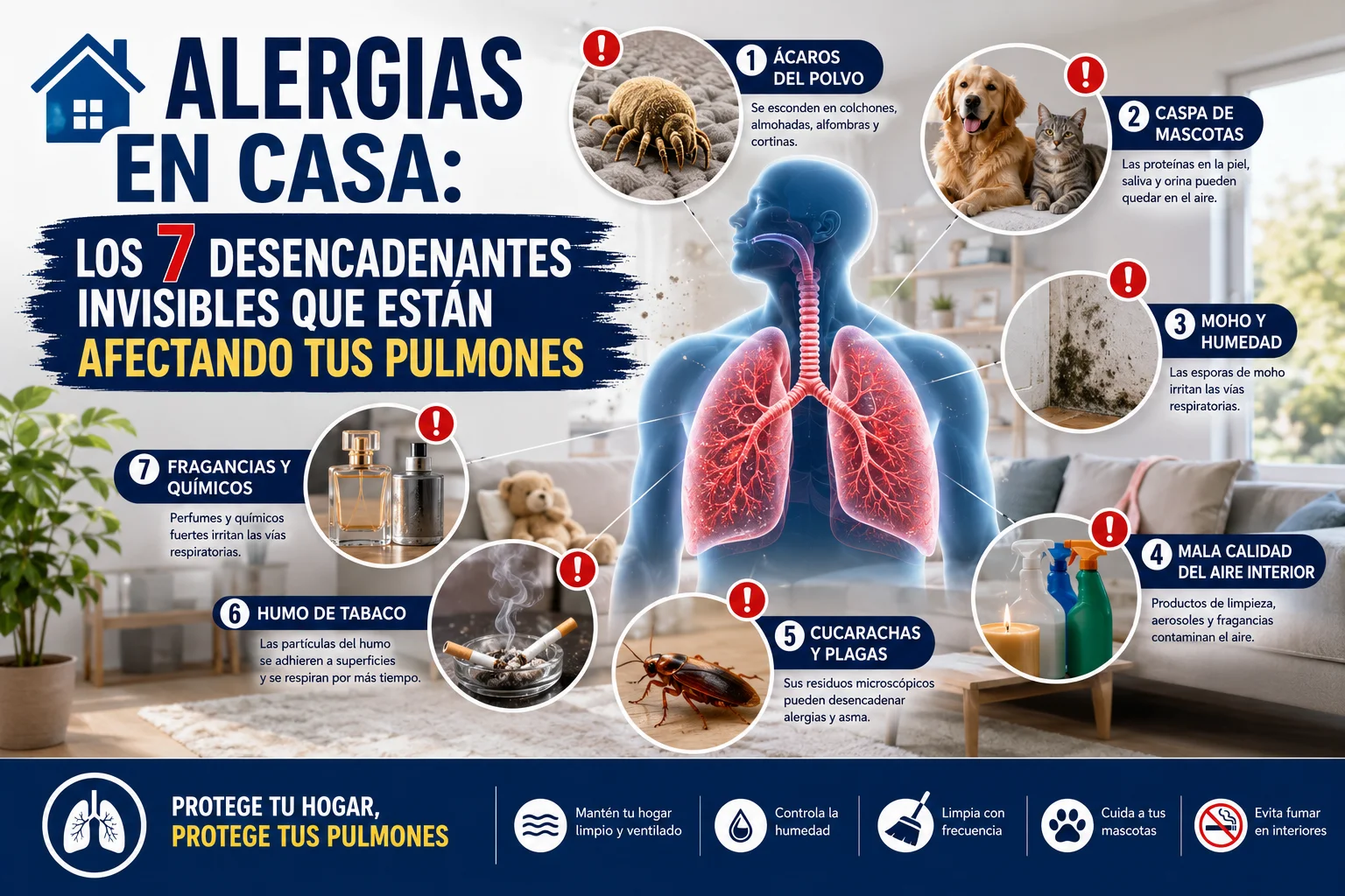 alergias en casa